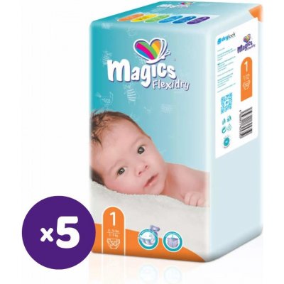 TOP 2. - Magics Flexidry 1 Newborn 2-5 kg 250 ks