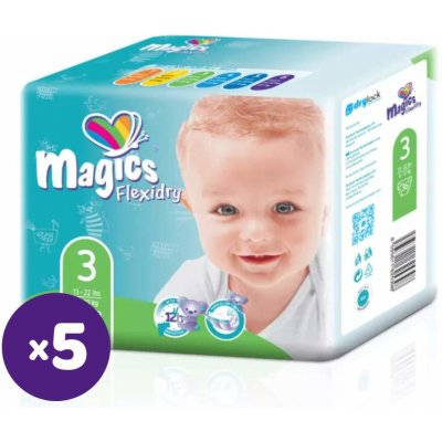 TOP 2. - Magics Flexidry 3 Midi 6-10 kg 180 ks