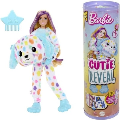 TOP 3. - Mattel Barbie Cutie Reveal Barevné sny Dalmatin HRK41