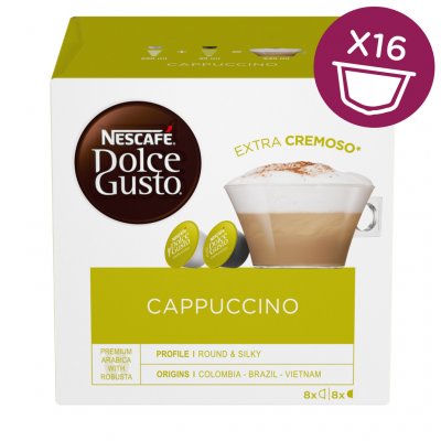 TOP 5. - Nescafé Dolce Gusto Cappuccino kávové kapsle 16 ks