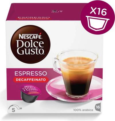 TOP 4. - Nescafé Dolce Gusto Espresso Decaffeinato kávové kapsle 16 ks