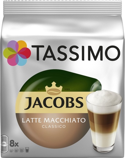 TOP 5. - Tassimo Jacobs Latte Macchiato Classico 8 ks