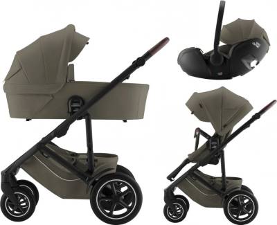 TOP 4. - Britax Set Smile 5Z + korba + autosedačka Baby-Safe Pro 2024 Lux Urban Olive