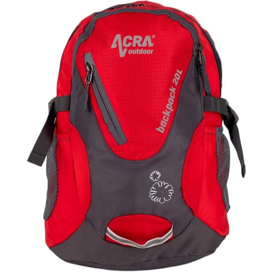 ACRAsport Batoh Batoh 20 L turistický červený BA20-CRV