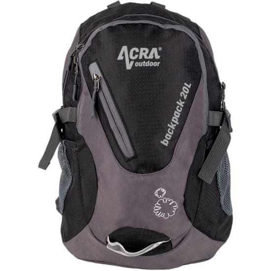 ACRAsport Batoh Batoh 20 L turistický čierny BA20-CRN