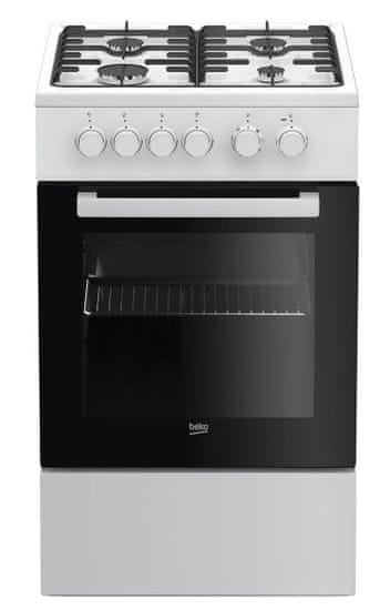 Beko kombinovaný sporák FSM52020DW