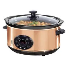 Berlingerhaus Pomalý hrniec s pokrievkou Slow Cooker 3,5 l Black Rose Collection