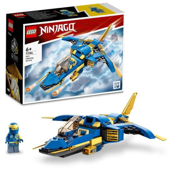 LEGO Ninjago 71784 Jayova blesková stíhačka EVO