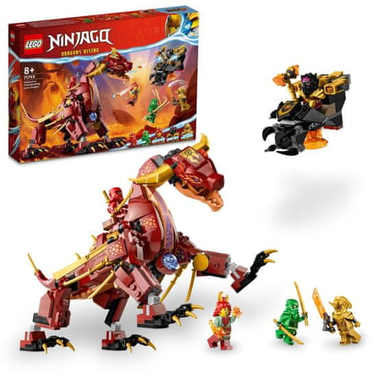 LEGO Ninjago 71793 Heatwave a jeho transformačný lávový drak AKCIA