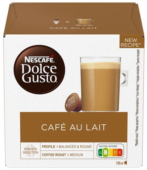 NESCAFÉ Dolce Gusto Café au Lait - kávové kapsule - 16 ks