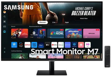 32" Samsung Smart Monitor M70D Čierny najlacnejšie