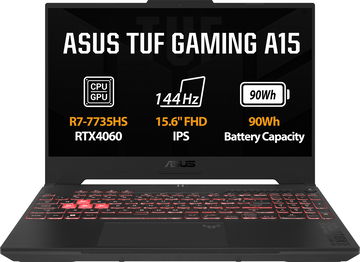 ASUS TUF Gaming A15 FA507NV-LP061W Jaeger Gray (Xbox Game Pass Ultimate na 3 mesiace)