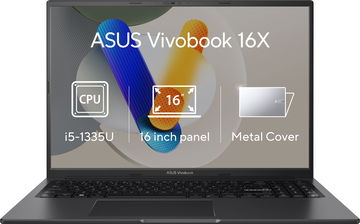 ASUS Vivobook 16X K3604VA-MB227W Indie Black kovový ZĽAVA