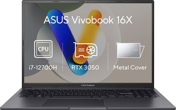 ASUS Vivobook 16X K3605ZC-RP535W Indie Black kovový (Adobe Creative Cloud 3 mesiace ZADARMO)