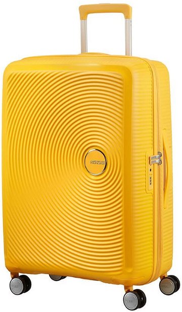 American Tourister Soundbox Spinner 67 EXP Golden Yellow AKCIA