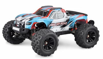 AMEWI Hyper Go Monster Truck brushless 4WD 1 : 16 RTR, modro-biely LACNÉ