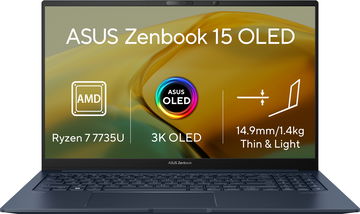 ASUS Zenbook 15 OLED UM3504DA-OLED278W Ponder Blue celokovový (Adobe Creative Cloud 3 mesiace ZADARMO)