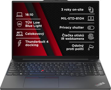 Lenovo ThinkPad E16 Gen 1 (3 roky ONSITE servis)