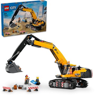 LEGO® City 60420 Žltý bager najlacnejšie