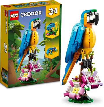 LEGO® Creator 3 v 1 31136 Exotický papagáj