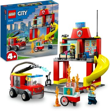 LEGO® City 60375 Hasičská stanica a auto hasičov