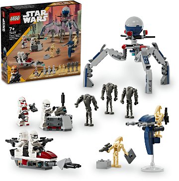 LEGO® Star Wars™ 75372 Bojový balíček Klonového vojaka a Bojového droida