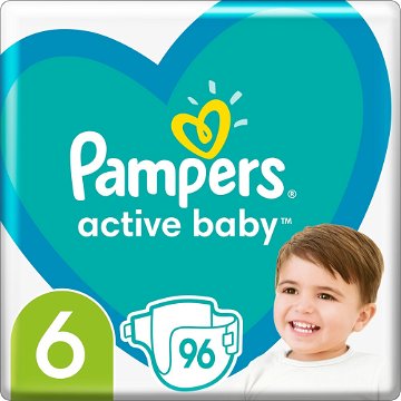 PAMPERS Active Baby veľkosť 6 (96 ks)