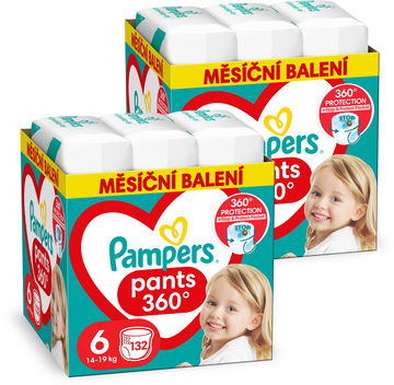 PAMPERS Pants veľ. 6 (264 ks) ZĽAVA