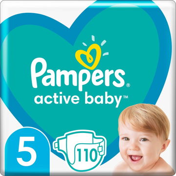 PAMPERS Active Baby veľkosť 5 (110 ks)