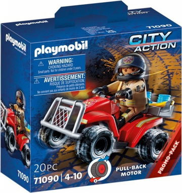 Playmobil Hasičská rýchlostná štvorkolka