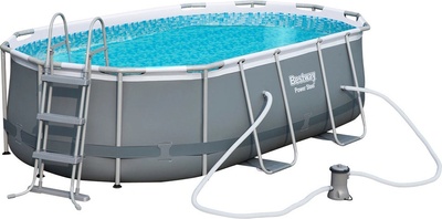 TOP 1. - Bestway Steel Frame Pool 424 x 250 x 100 cm 56620