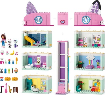 TOP 5. - LEGO® Gabby’s Dollhouse 10788 Gabinin kúzelný domček