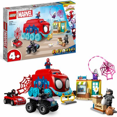 TOP 2. - LEGO® Marvel 10791 Mobilná základňa Spideyho tímu