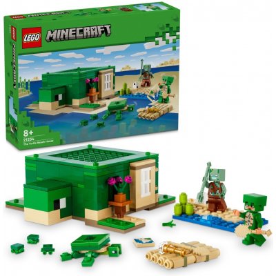 TOP 2. - LEGO® Minecraft 21254 Korytnačí domček na pláži