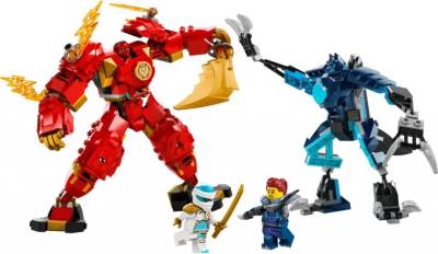 TOP 3. - LEGO® Ninjago 71808 Kaiov živelný ohnivý robot