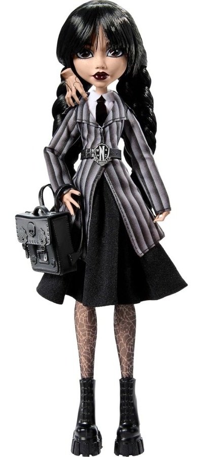 TOP 2. - Mattel Monster High X Wednesday Addams v školskej uniforme HXJ04