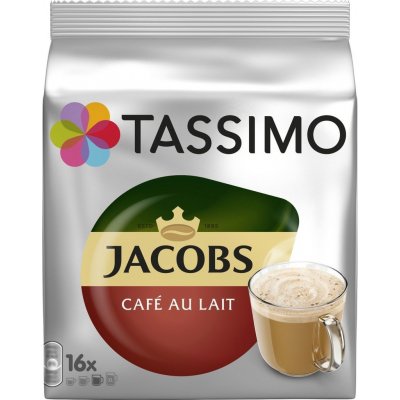 TOP 4. - Tassimo Jacobs Cafe Au Lait 16 porcií