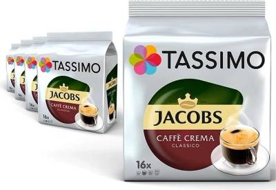 TOP 1. - TASSIMO Jacobs Cafe Crema 80 nápojov