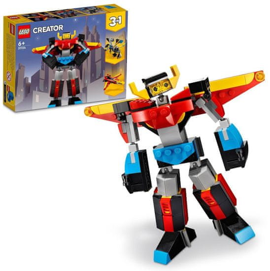 LEGO Creator 31124 Super robot - rozbalené