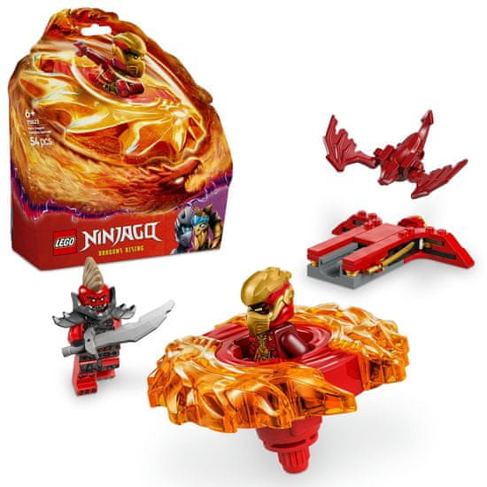 LEGO Ninjago 71823 Kaiov dračí Spinjitzu spinner