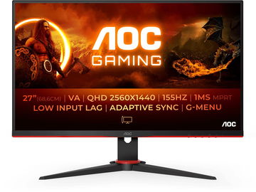 27" AOC Q27G2E/BK Gaming LACNÉ