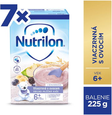 Nutrilon Pronutra Viaczrnná kaša s ovocím 7× 225 g ALZA