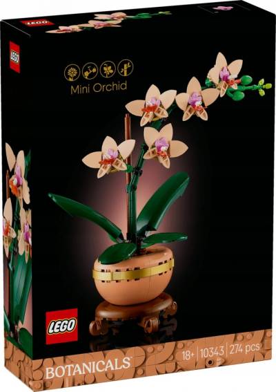 TOP 1. - LEGO® Botanicals 10343 Miniatúrna orchidea